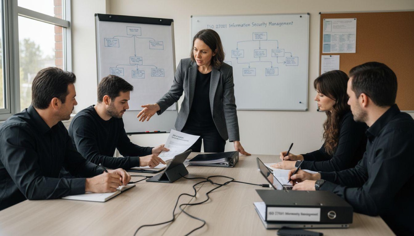 Information security management planning session